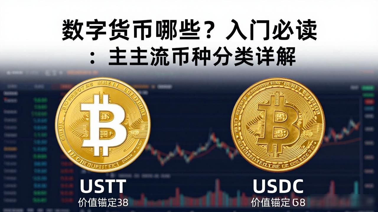 数字货币主要分类及特点介绍_数字货币都有什_加密货币稳定币央行数字货币入门知识