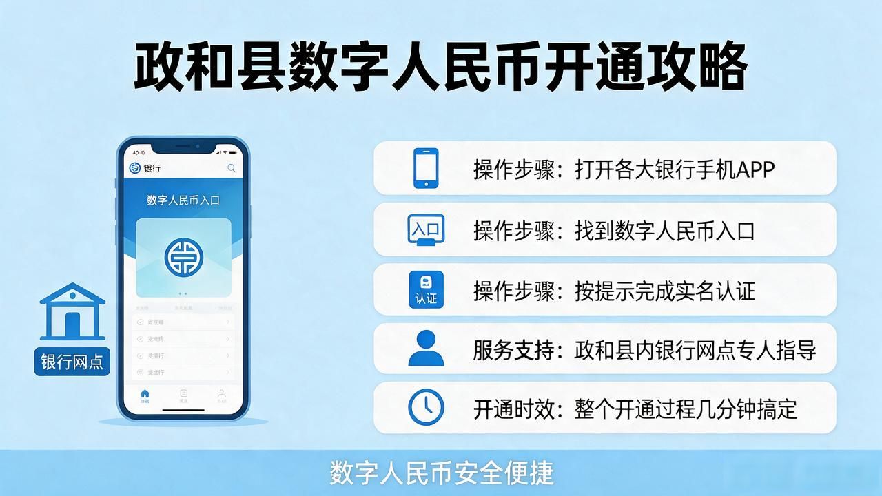 政和县数字货币怎么用？从申请到使用全攻略
